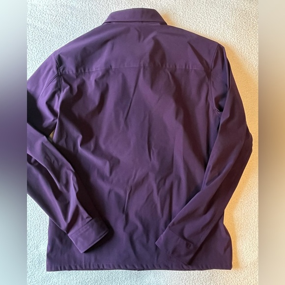 Comme Ca du Mode formal shirt. Plum Purple. Size 3 - Picture 8 of 10
